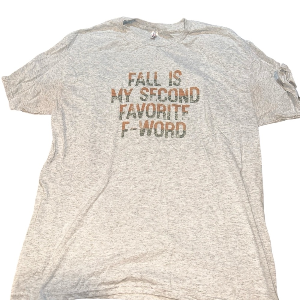 Jerzees Light Gray Graphic Tee